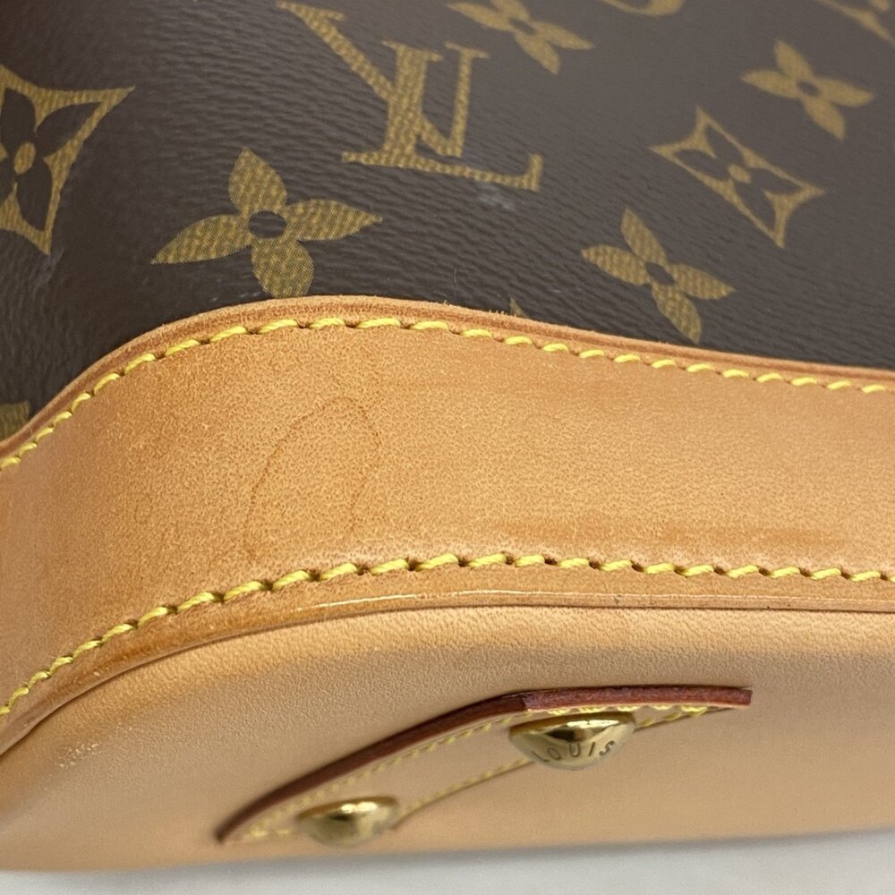 LOUIS VUITTON Authentic Brown Monogram Alma BB Bag - Picture 6 of 10